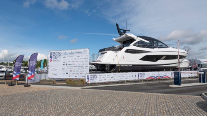 British Motor Yacht Show entrance