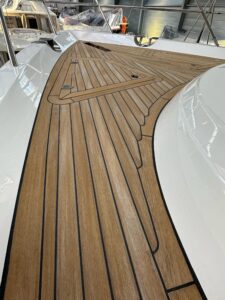 Elite Teak at the British Motor Yacht Show