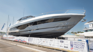Entrance to the 2025 British Motor Yacht Show