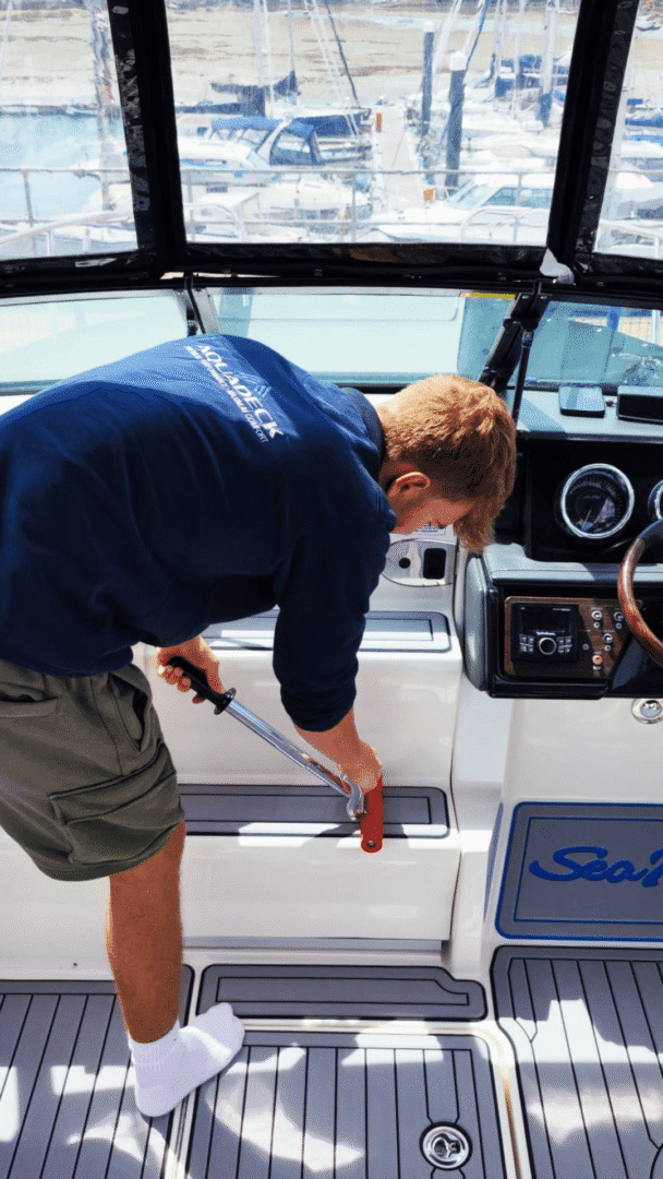 Aquadeck at the British Motor Yacht Show