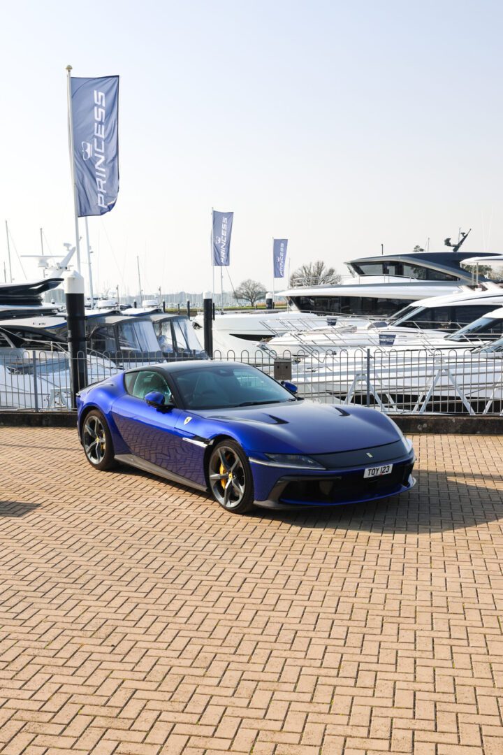 Meridien Modena at the British Motor Yacht Show