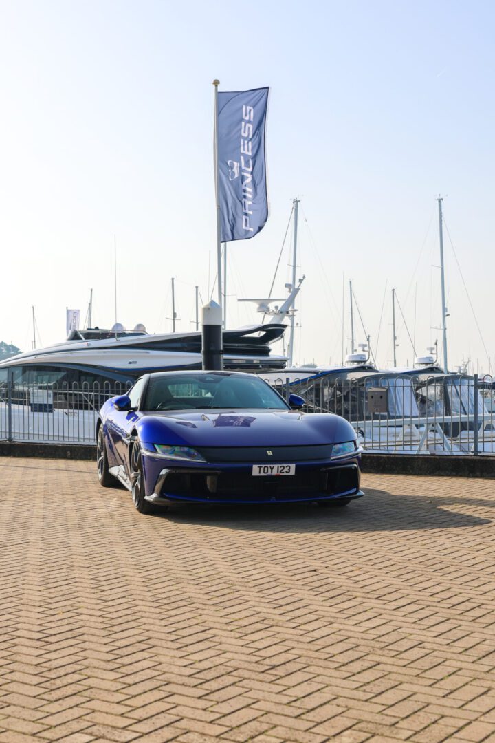 Meridien Modena at the British Motor Yacht Show